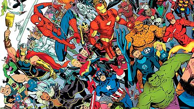 Javier Rodríguez dibuja la 'Historia del Universo Marvel'