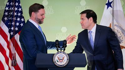 J.D. Vance frente a Marco Rubio: Los dos hombres del presidente que suenan para suceder a Trump