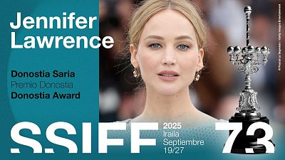 Jennifer Lawrence, Premio Donostia 2025: dónde y cuándo ver la entrega