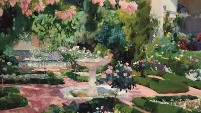 Visitamos la casa de Sorolla, y los jardines que él mismo diseñó, en Madrid