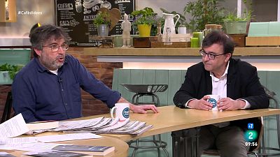 Jordi Évole i Javier Cercas: el llegat del papa Francesc - Cafè d'idees | Veure