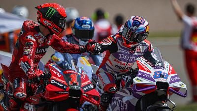 Jorge Martín da una lección al sprint en el GP de Alemania y ya es segundo del Mundial de MotoGP