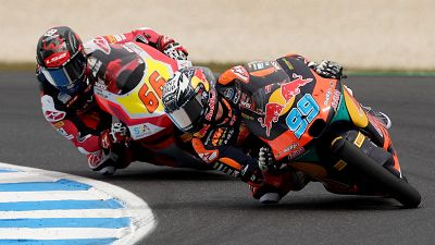 José Antonio Rueda, consciente tras un fuerte accidente en el Gran Premio de Malasia