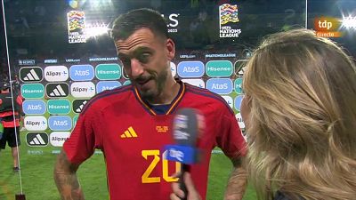 Joselu, tras dar el pase a España: "Era cuestión de fe"