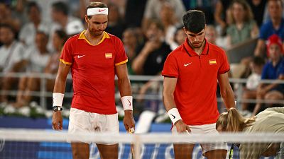 Rafa Nadal y Carlos Alcaraz no pueden con Krajicek y Ram y son eliminados: colofón a un día aciago