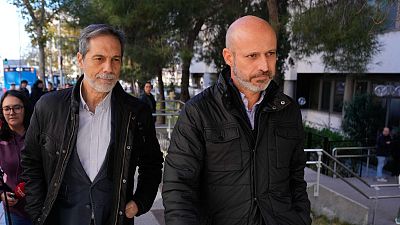 El exCEO de Plus Ultra Roberto Roselli (d), en una imagen del pasado mes de diciembre. El exCEO de Plus Ultra Roberto Roselli (d), en una imagen del pasado mes de diciembre.