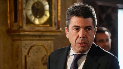 El president de la Generalitat, Carlos Mazón, en Les Corts Valencianes El president de la Generalitat, Carlos Mazón, en Les Corts Valencianes