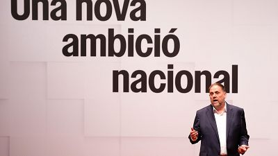Junqueras lanza su candidatura a la Generalitat a pesar de estar inhabilitado llamando a "nuevos pactos y alianzas"