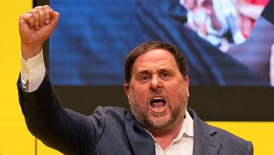 Junqueras rechaza una declaración de independencia que dure "instantes": "Queremos una república para toda la vida"