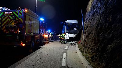 La Justicia francesa investiga por homicidio involuntario el accidente del autobús español en el sur de Francia