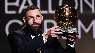 Karim Benzema gana el Balón de Oro 2022