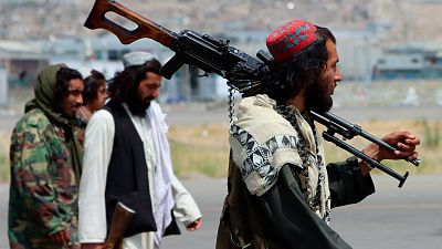 Khalil Haqqani, el ministro talibán encargado de los refugiados que se encuentra en busca y captura por EE.UU.