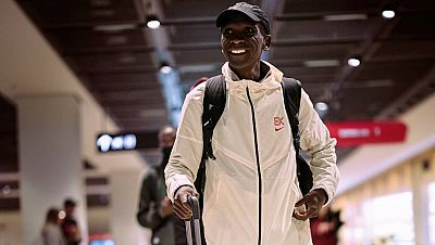 Eliud Kipchoge llega a Oviedo para recibir el Premio Princesa de Asturias de los Deportes 2023