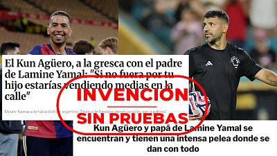 No hay registros de esta pelea entre Agüero y el padre de Lamine Yamal