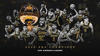 Los Lakers derrotan a los Heat y se proclaman campeones de la NBA