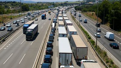 L'AP-7, la via amb més accidents de trànsit de Catalunya