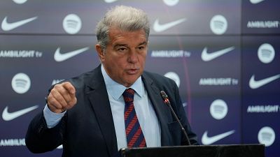 Laporta saca pecho por el 'caso Olmo': "Nos han intentado imponer un relato ignominioso"