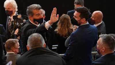 Laporta: "Hay que ir a por la Copa y la Liga" | Ver Laporta: "Hay que ir a por la Copa y la Liga" | Ver