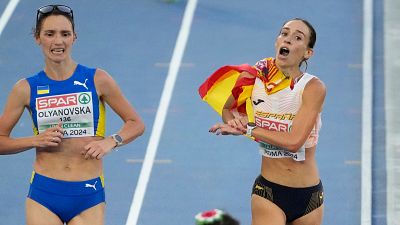 Laura García-Caro pierde el bronce en marcha por celebrarlo antes de tiempo