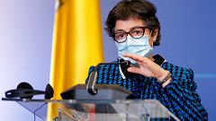 Laya responde al ministro de Exteriores ruso: "En España no hay presos políticos"