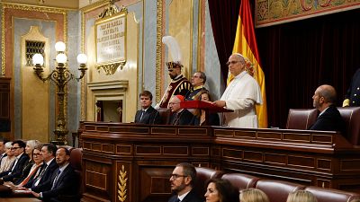 León XIV critica en el Congreso la "descalificación permanente" y afirma que discrepar "no conlleva humillación"