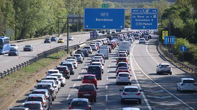 Trànsit estableix un dispositiu especial, sobretot a l'AP-7, pel pont de l'1 de maig