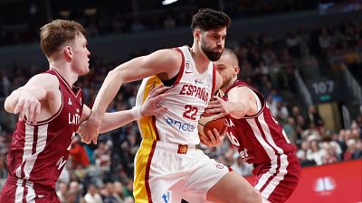 España pierde contra Letonia en el primer partido del año (83-66)
