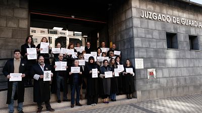 Los letrados aceptan la propuesta de Justicia para poner fin a la huelga con una subida mensual de hasta 450 euros