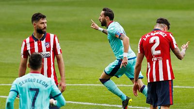 El Levante asalta el Metropolitano y pone emoción a la Liga