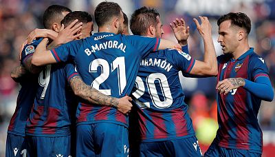 Dos destellos dan el triunfo al Levante ante un Leganés sin pegada