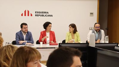 L'executiva d'ERC avala el preacord amb el PSC per investir Salvador Illa