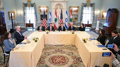 Líbano e Israel acceden a iniciar "negociaciones directas" en su primera toma de contacto en EE.UU.