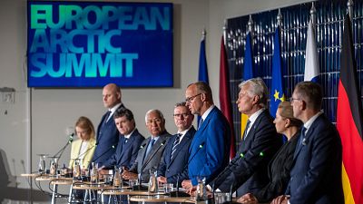 Los líderes europeos se comprometen a "fortalecer" su presencia en el Ártico ante la amenaza de Rusia Los líderes europeos se comprometen a "fortalecer" su presencia en el Ártico ante la amenaza de Rusia