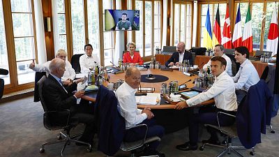 Los líderes del G7 ofrecen su apoyo a Ucrania "todo el tiempo que sea necesario" y adelantan nuevas sanciones a Rusia