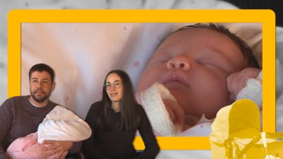 Lidia, primera bebé en 30 años en un pueblo de Las Villuercas con 40 habitantes