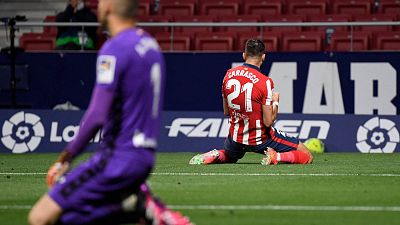 El Atlético acaba sufriendo ante la Real, pero tiene la Liga en el bolsillo