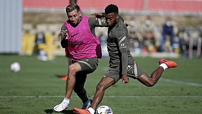Lemar y Herrera, positivos por coronavirus; el Atlético en cuadro ante el Celta