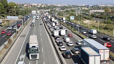 Canvis de velocitat a 100 km/h en alguns trams de l'AP-7