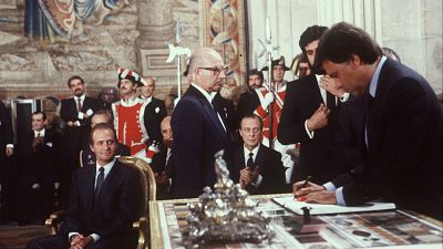 De la línea roja europea al franquismo a la plena integración: 40 años de la histórica adhesión de España en la UE