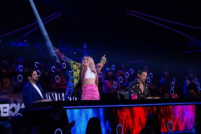 Lola Indigo amenaza con abandonar 'The Dancer' tras sus piques con Miguel Ángel Muñoz y Rafa Méndez