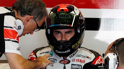 Lorenzo no bajará los brazos en Misano | Ver