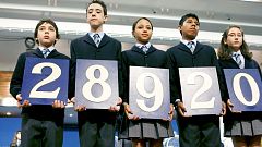 El cero, la terminación 'favorita' del primer premio del sorteo de la Lotería del Niño