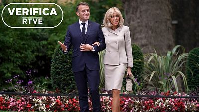 Los Macron presentarán pruebas científicas para demostrar que Brigitte no es una mujer trans: claves de un bulo recurrente