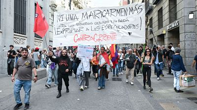 Un ola de manifestaciones por la crisis de la vivienda siembra de indignación la geografía española