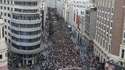 Decenas de miles de personas claman por la vivienda y llaman a la huelga en toda España: "Ahora estamos unidos"