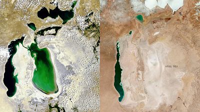 La acción del ser humano altera incluso el interior de la Tierra: la desecación del mar de Aral eleva el manto terrestre