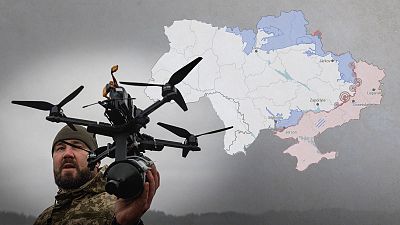 Los mapas de enero de la guerra en Ucrania