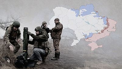 Mapas de la guerra en Ucrania, semana a semana