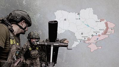 Los mapas de la semana 122ª de la guerra en Ucrania