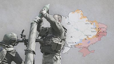 Los mapas de la semana 63ª de la guerra en Ucrania